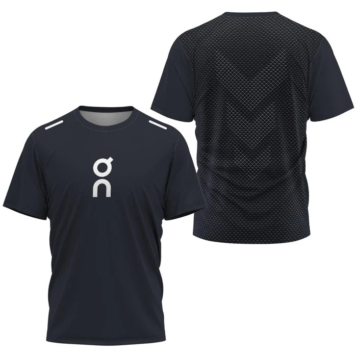 Camiseta On Running Graphic-T 3 - Preto/Preto