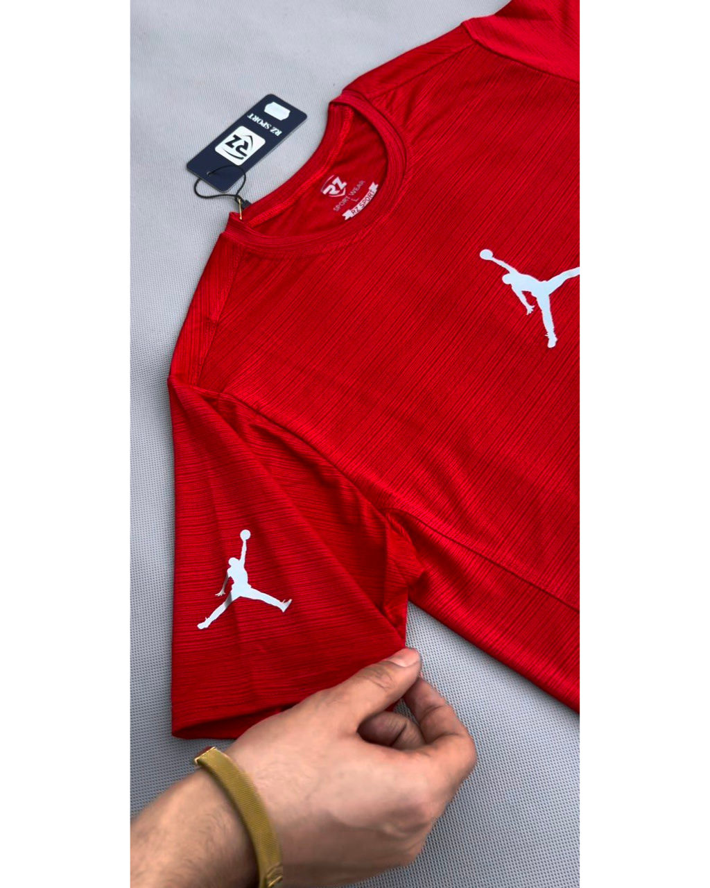 Conjunto Camiseta + Short Dri-Fit Air Jordan - Vermelho