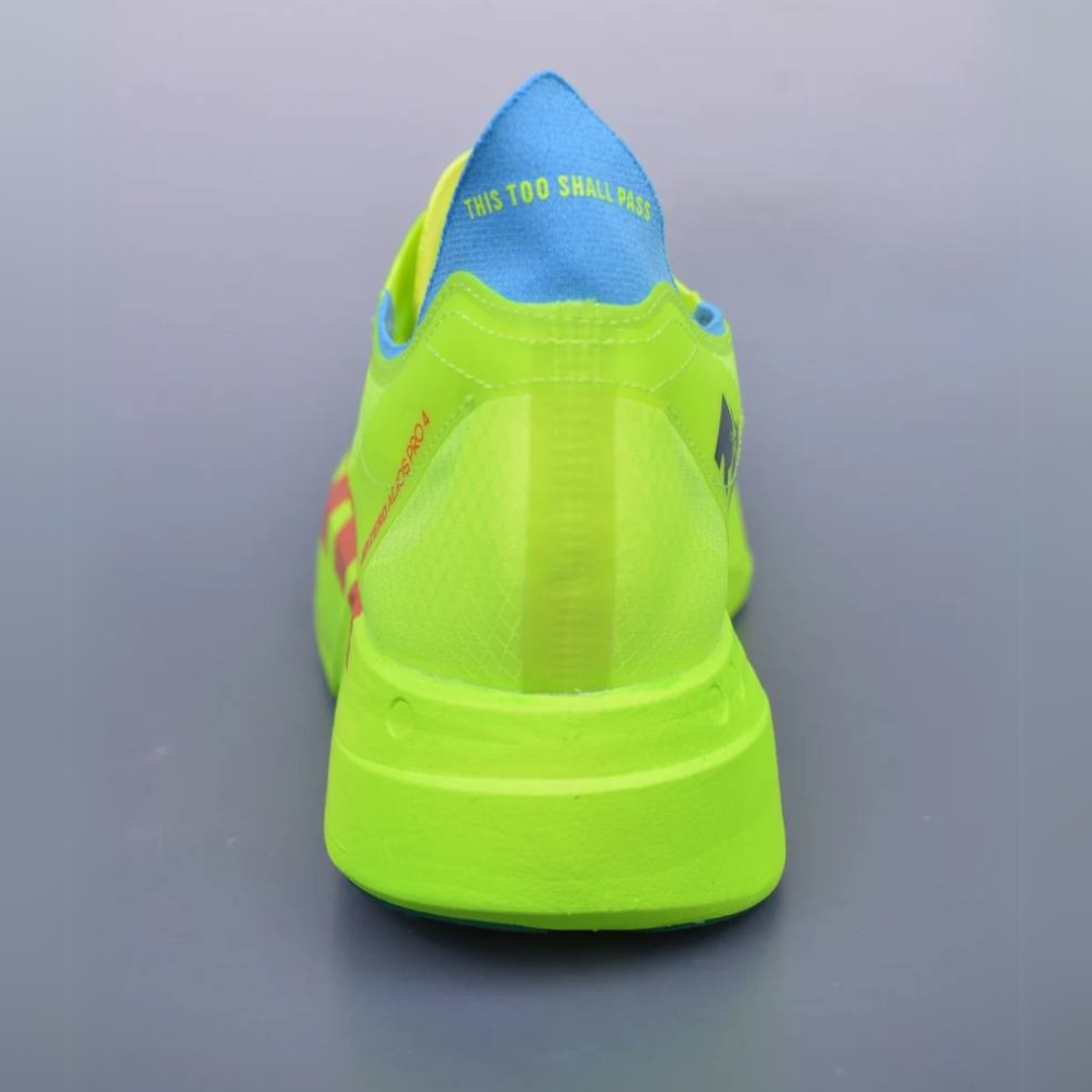 Adidas Adizero Adios Pro 4 Verde/Vermelho