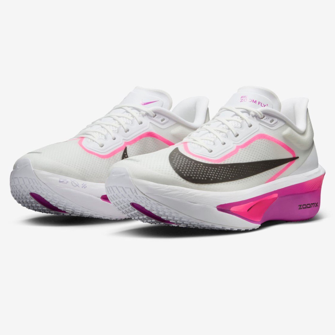 Nike Zoom Fly 6 Branco e Rosa