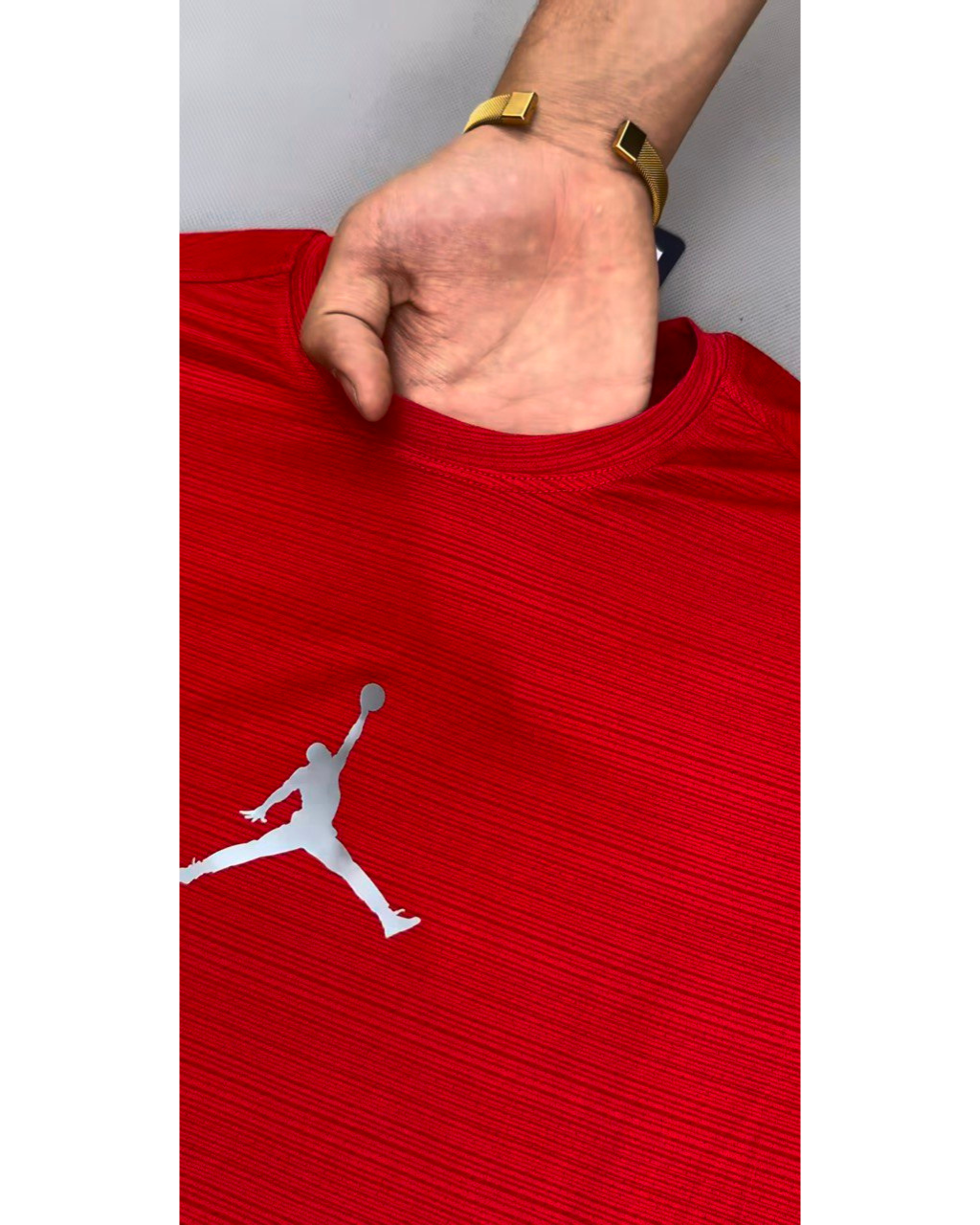 Conjunto Camiseta + Short Dri-Fit Air Jordan - Vermelho