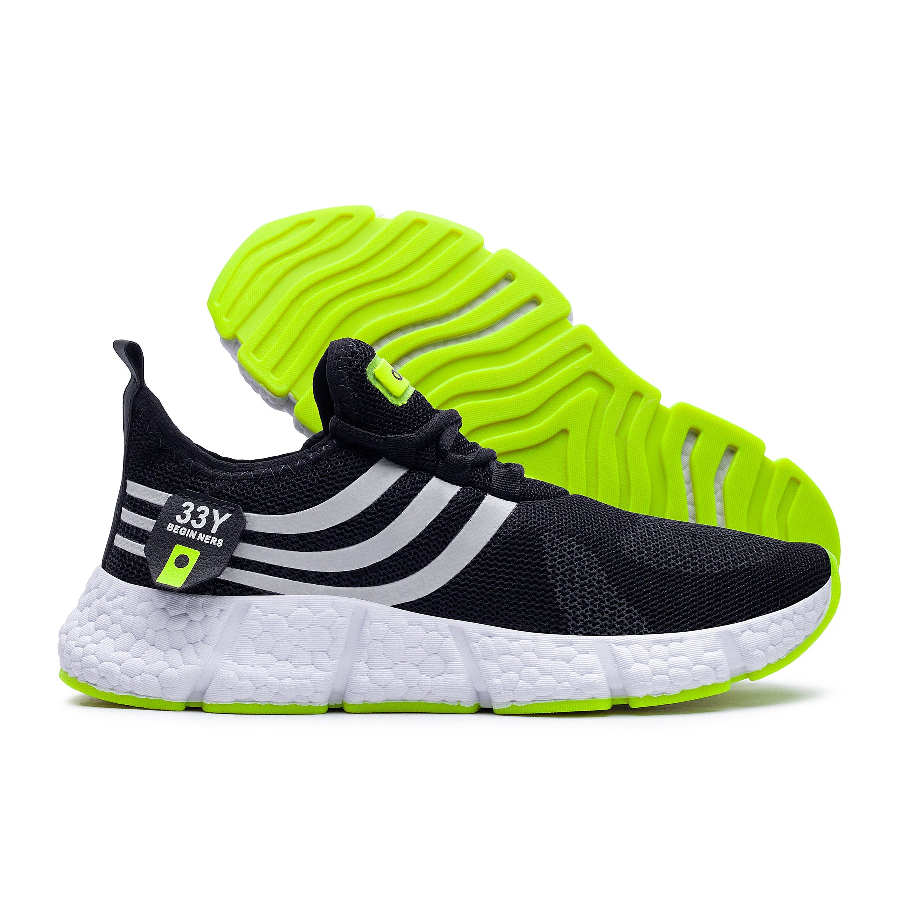 Adidas 33Y Preto com verde