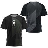 Camiseta On Running Graphic-T 3 - Preto/Cinza