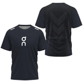 Camiseta On Running Graphic-T 3 - Preto/Preto