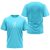 Camiseta On Running Graphic-T 3 - Azul Claro