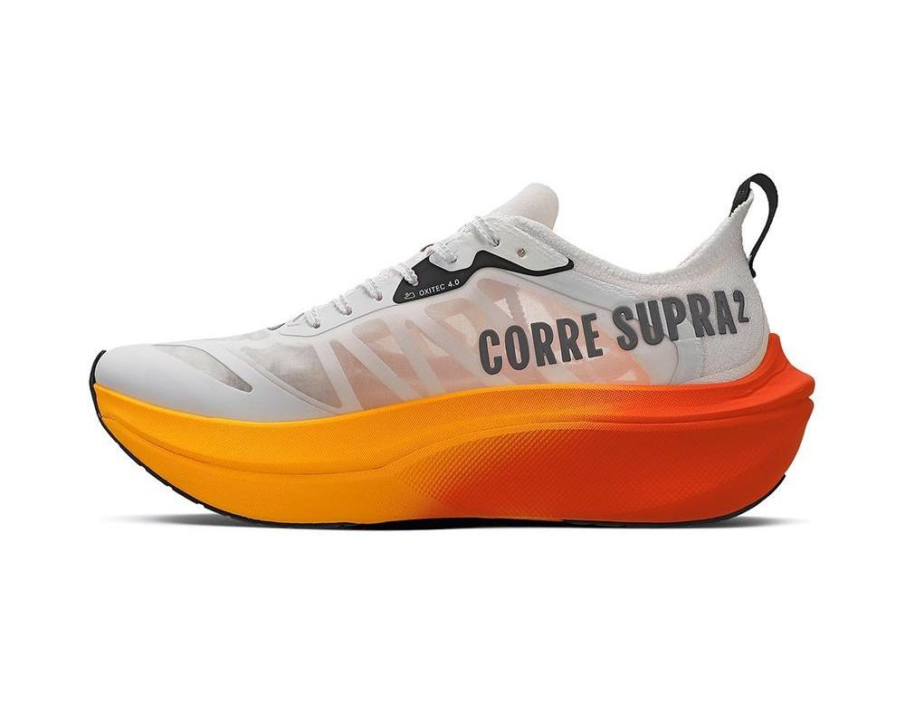 Olympikus Corre Supra 2 - Branco/Laranja