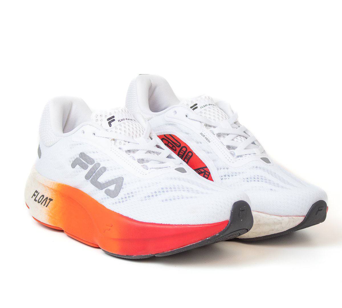 Fila Float Maxxi 2 - Branco/Laranja/Vermelho